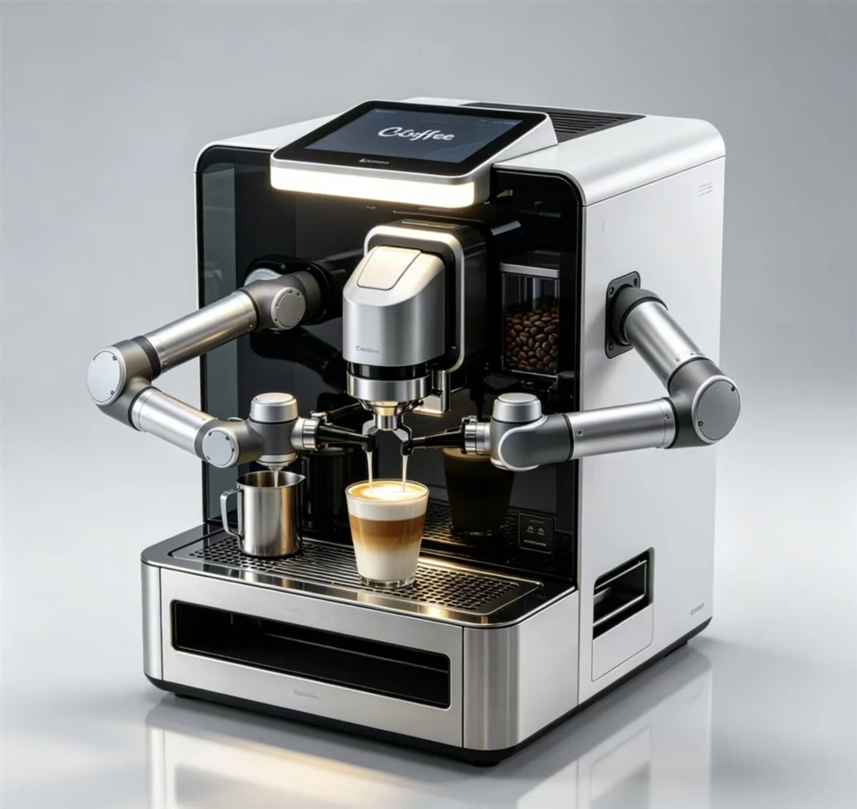 Coffee Robot Vending Machine