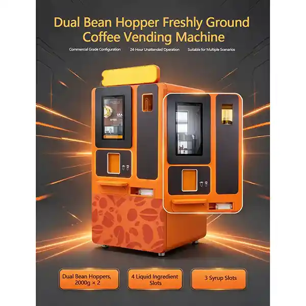 Fresh Ground Coffee Vending Machine for office and retail store - BAOTING